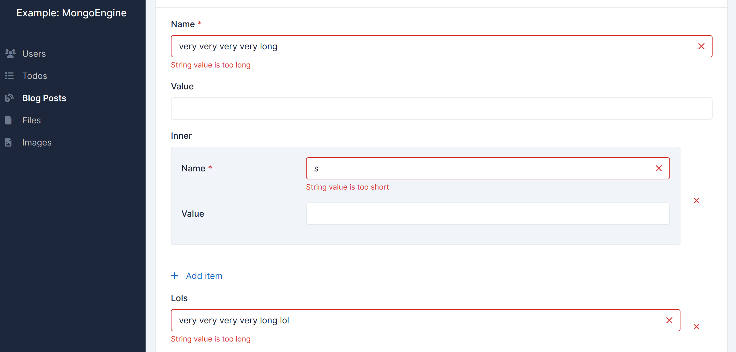 SQLModel Form Validations